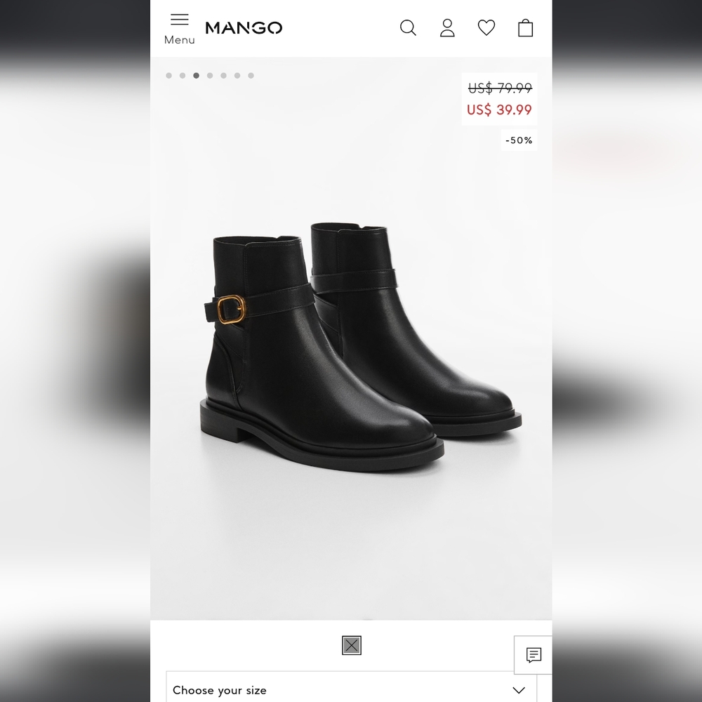 Mango Ankle Boots *